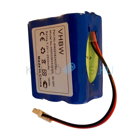 VHBW Akkumulátor GPHC152M07 - 2500mAh, 7.2V, NiMH