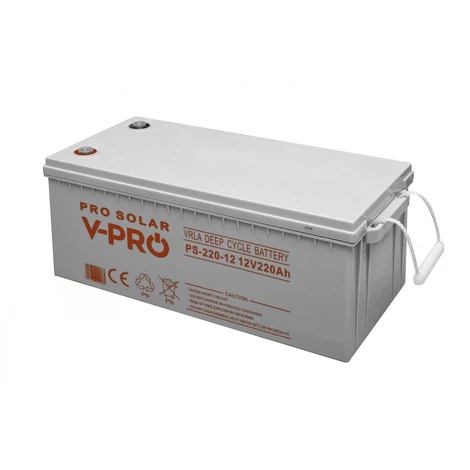 Volt Polska Hlbokotlaková batéria 12V 220Ah VLRA