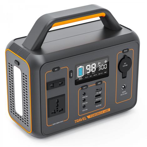 Volt Polska TRAVEL POWERBOX OPTI 600 hordozható power station (300W, 230Wh, 20.8Ah/11.1V)