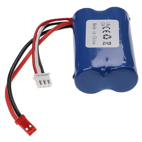 VHWB Modellkészítő eszköz, RC akkumulátor Wltoys WL912 / MJX F45 / Hnqi 955, 956, 957, 848B készülékekhez – 1300 mAh 7,4 V Li-Ion, B