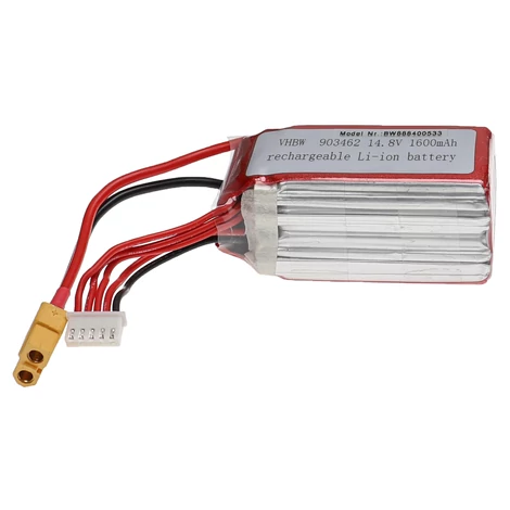 Modelársky nástroj VHWB, RC batéria - 1600 mAh 14,8 V Li-polymér, XT60