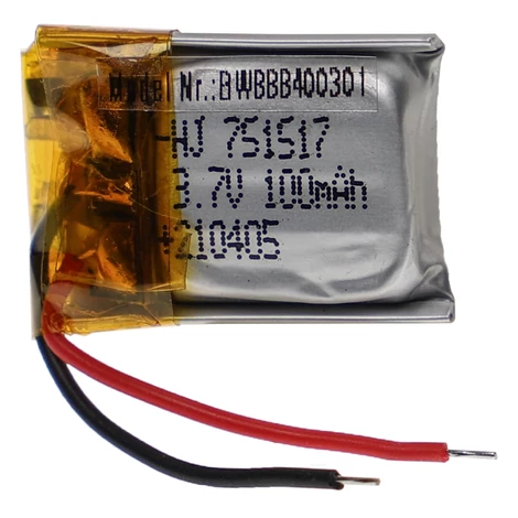 Modelársky nástroj VHWB, RC batéria - 100 mAh 3,7 V Li-polymér, bez konektora