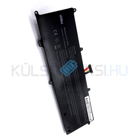 VHBW Battery for Asus VivoBook F202E Q200E S200E X202E / 7,4V 4500mAh