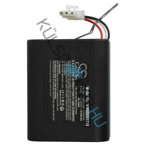 Náhradná batéria  Miele 11779170, 10559142  - 6700mAh, 14.8V, Li-Ion