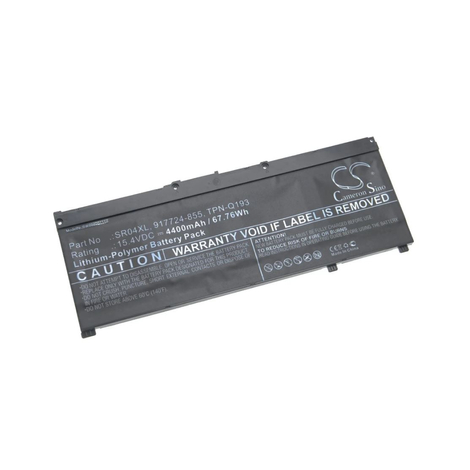 VHBW Laptop battery HP 917678-1B1, 917678-2B1, 916678-171, 917678-271 - 4400mAh, 15,4V, Li-Polymer