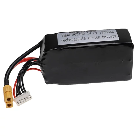 Modelársky nástroj VHWB, RC batéria - 1800 mAh 18,5 V Li-polymér, XT60
