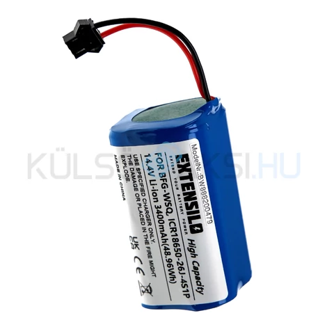 VHBW Akkumulátor Cecotec CONG1002 - 3400mAh, 14.4V, Li-ion