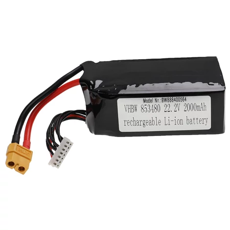 Modelársky nástroj VHWB, RC batéria - 2000 mAh 22,2 V Li-polymér, XT60