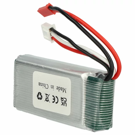 Modelársky nástroj VHWB, RC batéria - 1000 mAh 7,4 V Li-polymér, JST-SYP-2P