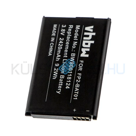 Batéria mobilného telefónu VHBW Fairphone FP2-BAT01 - 2420mAh, 3.8V, Li-ion