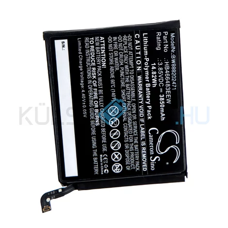 VHBW Telefon akkumulátor akku Huawei HB466483EEW - 3850mAh, 3.85V, Li-polymer