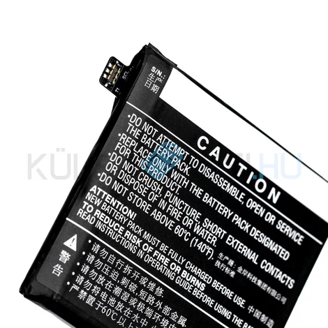 VHBW Telefon akkumulátor akku OnePlus BLP699 - 3900mAh, 3.85V, Li-polymer