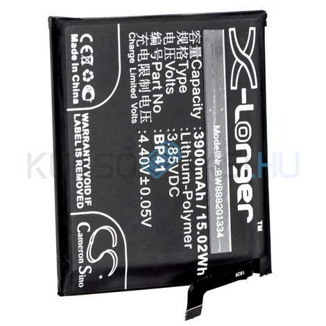 Batéria mobilného telefónu VHBW Redmi BP41 - 3900mAh, 3.85V, Li-polymer