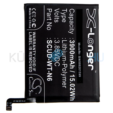 VHBW Telefon akkumulátor akku Samsung SCUD-WT-N6 - 3900mAh, 3.85V, Li-polymer
