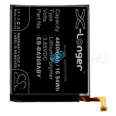 Batéria mobilného telefónu VHBW Samsung EB-BA908ABY, GH82-21089A - 4400mAh, 3.85V, Li-polymer