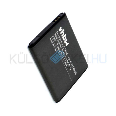 VHBW Telefon akkumulátor akku Samsung EB-BG358BBC, EB-BG358BBE - 2000mAh, 3.8V, Li-ion
