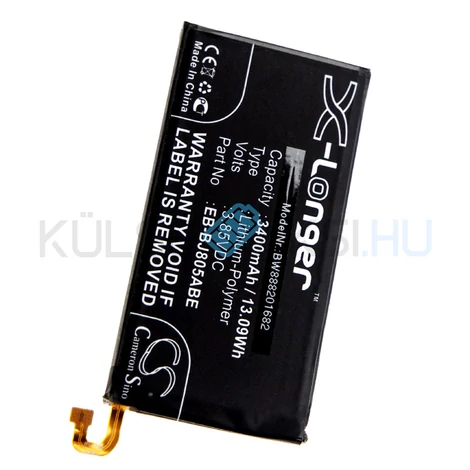 VHBW Telefon akkumulátor akku Samsung EB-BJ805ABE, GH82-16480A - 3400mAh, 3.85V, Li-polymer