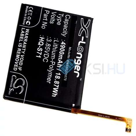 VHBW Telefon akkumulátor akku Samsung GH81-18734A, HQ-S71 - 4900mAh, 3.85V, Li-polymer