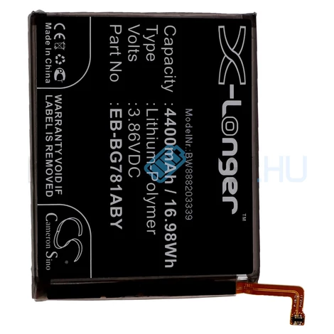 Batéria mobilného telefónu VHBW Samsung EB-BG781ABE, EB-BG781ABU - 4400mAh, 3.86V, Li-polymer