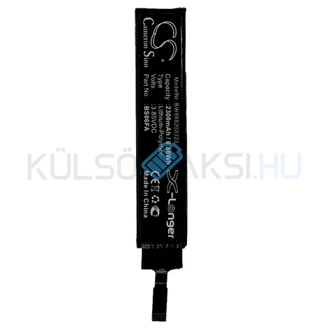 VHBW Telefon akkumulátor akku Xiaomi BS06FA - 2300mAh, 3.85V, Li-polymer