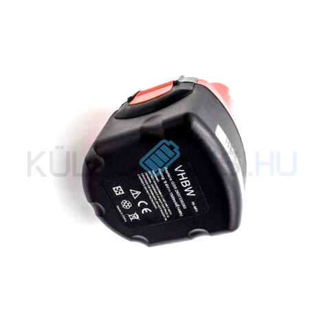 VHBW Elektromos szerszám akkumulátor Bosch BAT100, BAT0408 - 1500 mAh, 9.6 V, NiMH