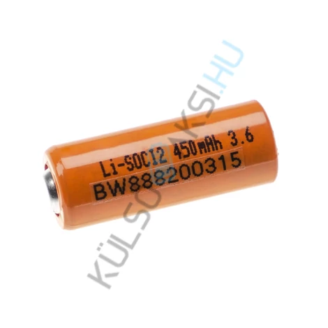 VHBW ER10280 csereakkumulátor - 450 mAh 3,6 V Li-SOCl2