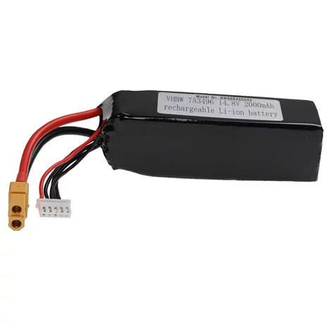 Modelársky nástroj VHWB, RC batéria - 2000 mAh 14,8 V Li-polymér, XT60