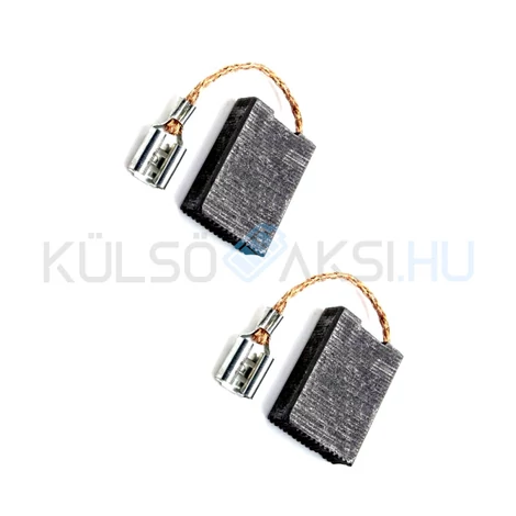 VHBW 2x Szénkefe, Motor kefe 6,3x16x20 elektromos szerszámhoz