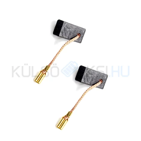 VHBW 2x Szénkefe, Motor kefe 6,5x8x13 elektromos szerszámhoz