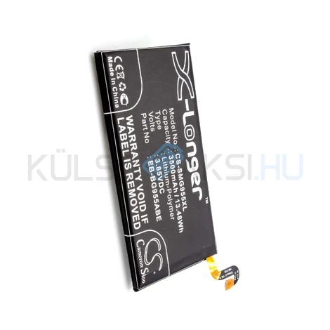 VHBW Telefon akkumulátor akku Samsung EB-BG955ABA, EB-BG955ABE - 3500mAh, 3.85V, Li-polymer