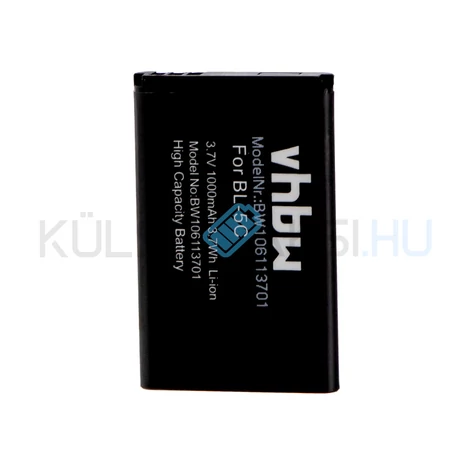 VHBW Telefon akkumulátor akku Alcatel 10000058, 3BN67332AA, RTR001F01 - 1000mAh, 3.7V, Li-ion