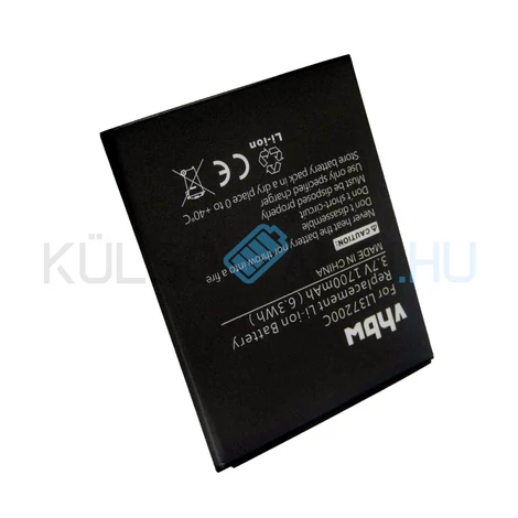 VHBW Telefon akkumulátor akku Hisense LI37200C - 1700mAh, 3.7V, Li-ion