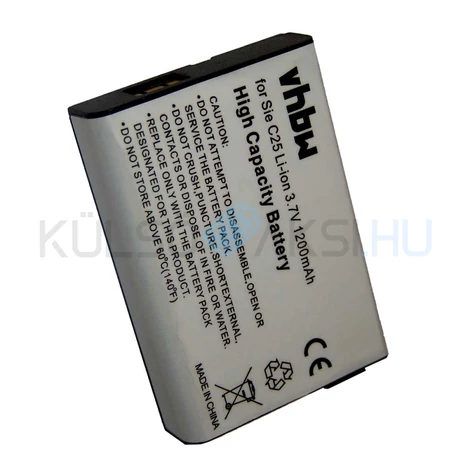 VHBW Telefon akkumulátor akku Siemens V30145-k1310-X103 - 1200mAh, 3.7V, Li-ion