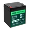 Greencell AGM VRLA 12V 5Ah karbantartásmentes akkumulátor pénztárgépekhez, játékokhoz, kamerákhoz (91x70x102mm)