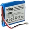 VHBW GPS csere akkumulátor a TomTom 6027A0114501, KL1 készülékhez - 900 mAh, 3,7 V