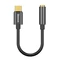 Baseus L54 audio adapter USB-C + mini jack 3,5 mm (fekete)