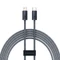 Baseus USB Type C - Lightning kábel iPhone-hoz, 2m, Power Delivery, 20W, szürke (CALD000116)
