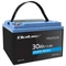 Qoltec LiFePO4 akkumulátor 12.8V | 30Ah | 384Wh | BMS | PV, UPS, lakóautó, csónak