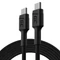Green Cell GC PowerStream USB-C - USB-C 200cm Power Delivery (60W) 480 Mbps QC 3.0 Adat és töltőkábel