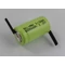 VHWB RC modell akkumuláror 1/2AA - 600mAh 1,2V NiMH