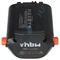 VHBW fűnyíró csere akkumulátor Gardena BLi-18, 9839-20, 9840-20 - 2500 mAh 18 V Li-Ion, fekete