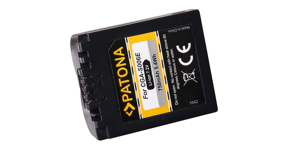 Batteria Di Ricambio Per Panasonic Lumix DMC-FZ50 - 710 MAh, 7.2V, Ioni Di Litio, Alta Qualità