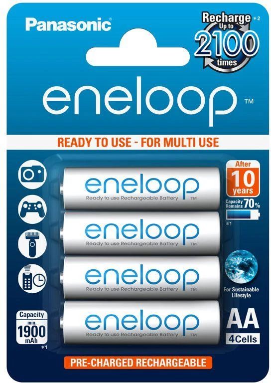 Eneloop BK-3MCCE/4BE AA 1900mAh Ni-MH batéria
