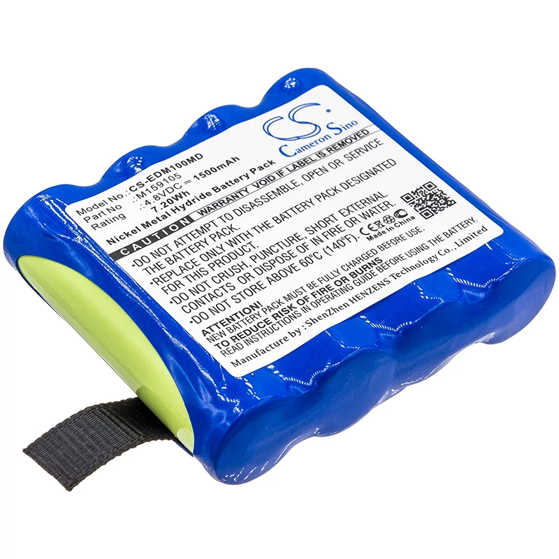 Cameron Sino 1500mAh EDAN oximeter H100,oximeter H100N,oximeter H100B,CS-01,H100,H100N,H100B,pulse oximeter H100B,pulse oximeter H100N Batéria