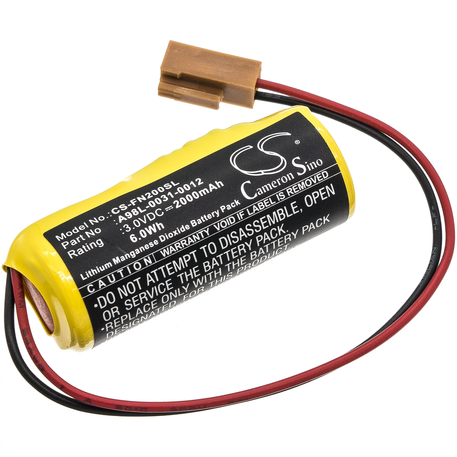 Cameron Sino 2000mAh Fanuc 16i,18i,21i Batéria