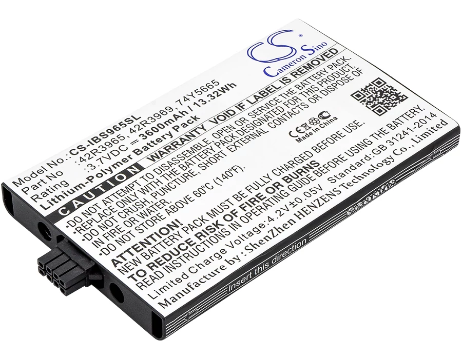 Cameron Sino 3600mAh IBM 571F,572F,5739,5778,5781,5782,5799,5800,590,45906 Batéria