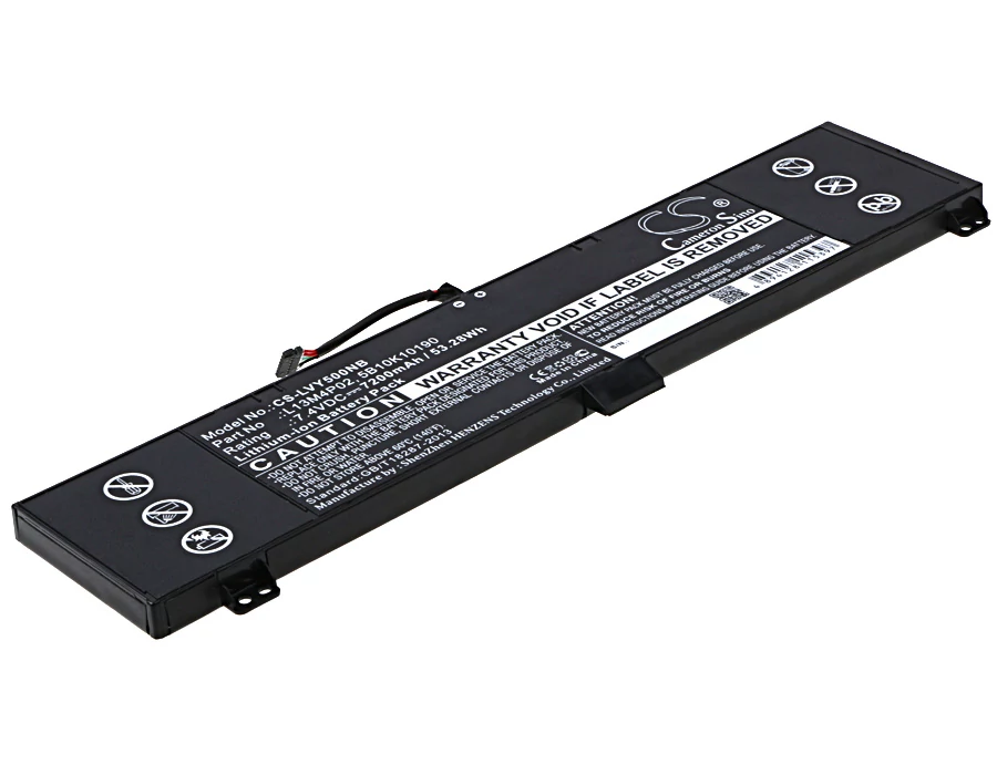 Cameron Sino 7200mAh Lenovo Erazer Y50,Y50-70,Y50-70AM-IFI,Y50-70AS-ISE,Y50-70AM-ISE,Y50-70-IFI,Y50-70AT-IFI,Y50-70-ISE,Y50-70 (59426157),Y50-70 (59436787) Batéria