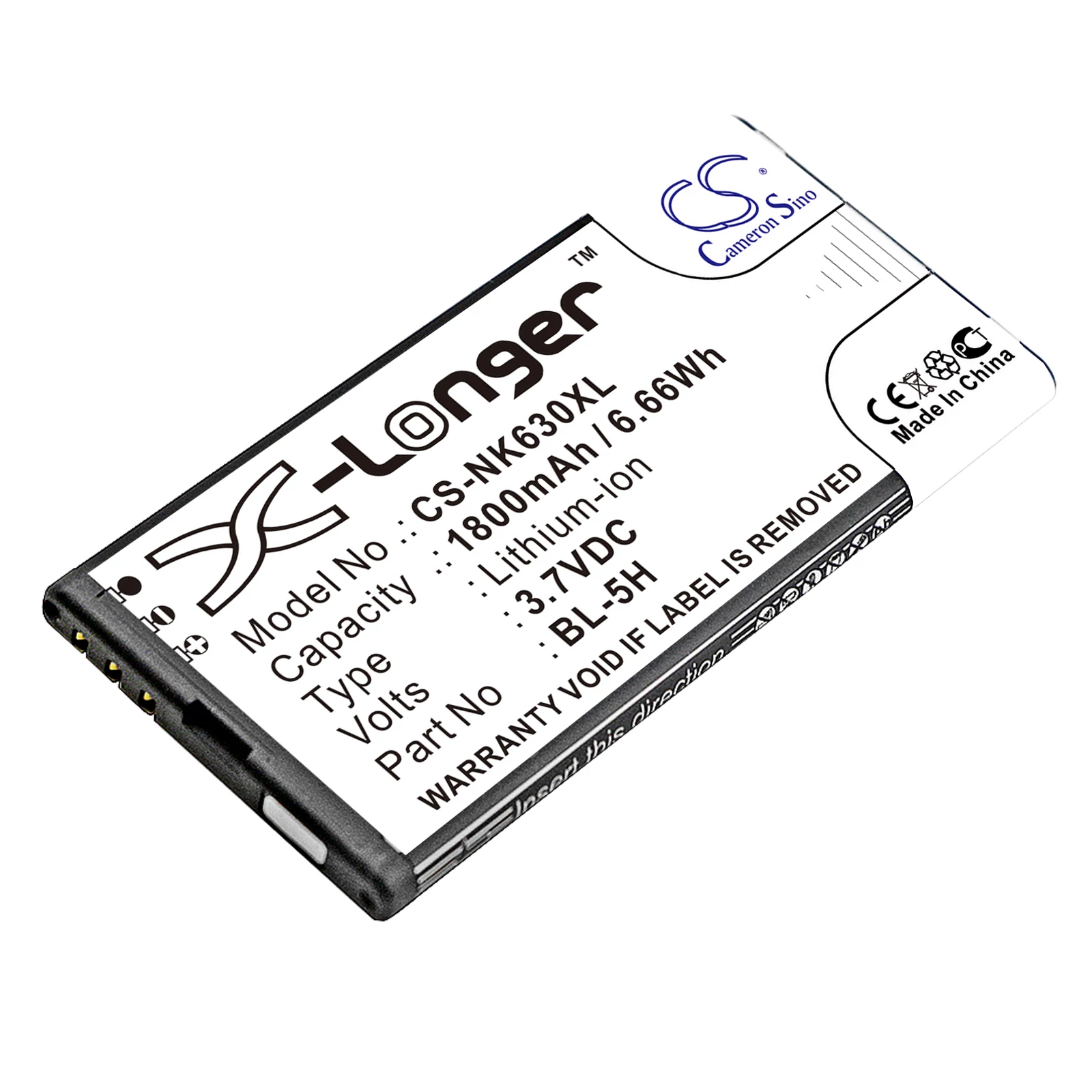 Cameron Sino 1800mAh Microsoft Lumia 630,Lumia 630 Dual SIM,Lumia 636,Lumia 638,Lumia 635,RM-975 Batéria