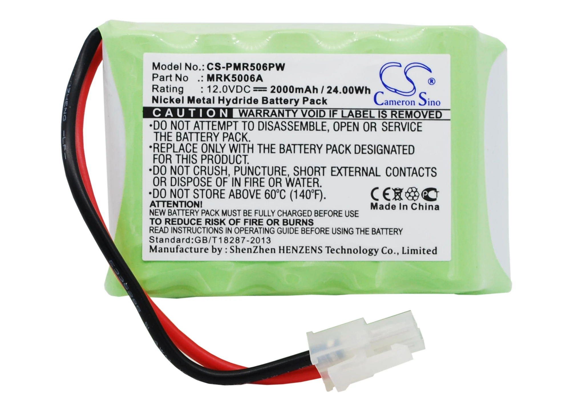 Cameron Sino 2000mAh Cub Cadet Lawnkeeper 1800,Lawnkeeper 3000,Lawnkeeper 500,Lawnkeeper 600 Batéria