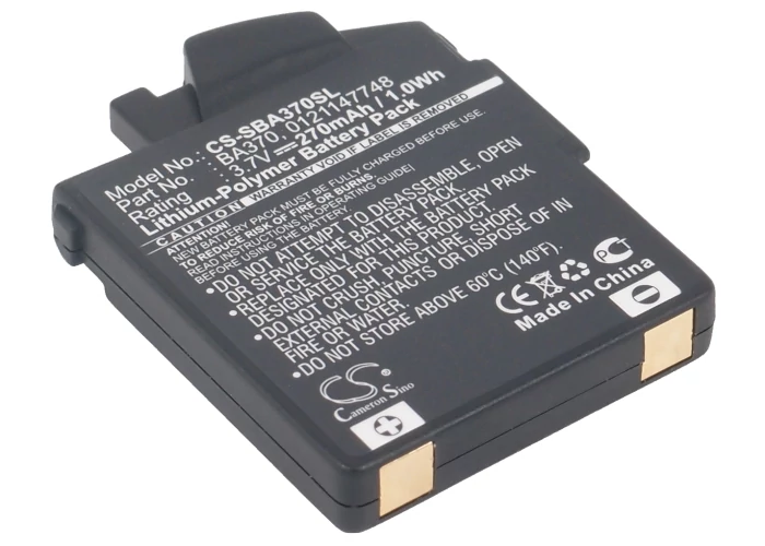 Cameron Sino 270mAh Sennheiser PXC 310,PXC 310 BT,MM 400,MM 450,450 TRAVEL,550 Travel,PX 210 BT,PX 360,PX 360 BT,PXC 360 BT Baterie